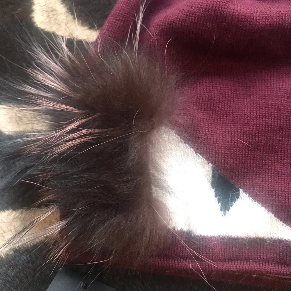 NWT Fendi monster Beenie hat fur - Picture 3 of 6